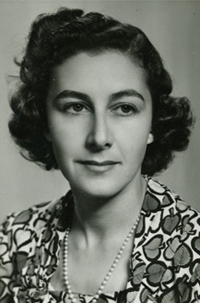 Lyndall Gordon's mother, Rhoda
